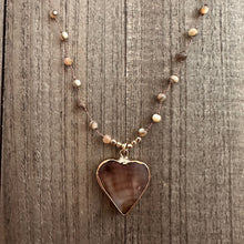 Load image into Gallery viewer, Wild Heart Necklace - Sacred Shimmer
