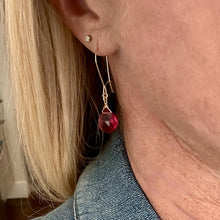 Load image into Gallery viewer, Rosé Drop Earrings - Love Out Loud
