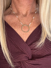 Load image into Gallery viewer, New Moon Necklace -Sacred Shimmer