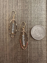 Load image into Gallery viewer, Labradorite Marquis (mini) Earrings - Sacred Shimmer