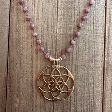 Load image into Gallery viewer, Love Out Loud - Seed of Life Necklace