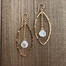 Load image into Gallery viewer, Luna Marquis Earrings - Sacred Shimmer