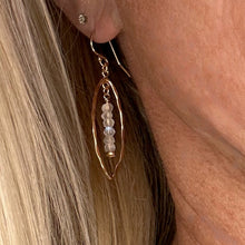 Load image into Gallery viewer, Lunar Marquis Earrings (Mini) - Sacred Shimmer