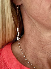 Load image into Gallery viewer, Fresh Water Pearl 14K Gold Filled Dangle Earrings