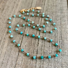 Load image into Gallery viewer, Amazonite Knotted Choker