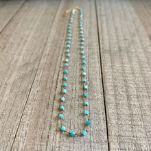Load image into Gallery viewer, Amazonite Knotted Choker