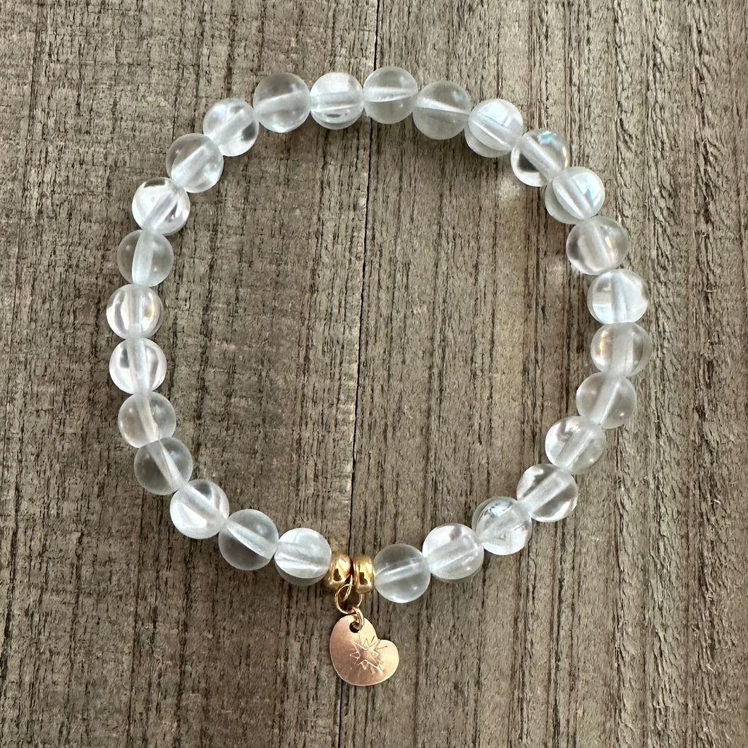 6mm Snow Glow (Clear) GLIMMER