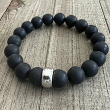 Load image into Gallery viewer, Shungite 10mm Matte Finish Bracelet
