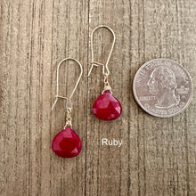 Load image into Gallery viewer, Ruby Drop Earrings - Love Out Loud

