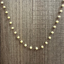 Load image into Gallery viewer, Knotted Yellow CZ Choker
