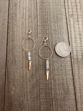 Load image into Gallery viewer, Half Moon Earrings 20mm - Sacred Shimmer
