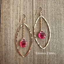 Load image into Gallery viewer, Marquise Drop Earrings
