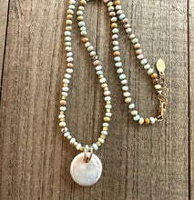 Load image into Gallery viewer, Beachy Fresh Water Pearl Necklace
