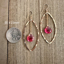 Load image into Gallery viewer, Marquise Drop Earrings
