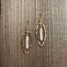 Load image into Gallery viewer, Lunar Marquis Earrings (Mini) - Sacred Shimmer
