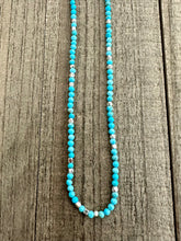 Load image into Gallery viewer, Nevada Turquoise &amp; Sterling Silver Choker

