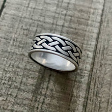 Load image into Gallery viewer, Sterling Silver Braided Celtic Ring
