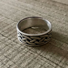 Load image into Gallery viewer, Sterling Silver Braided Celtic Ring
